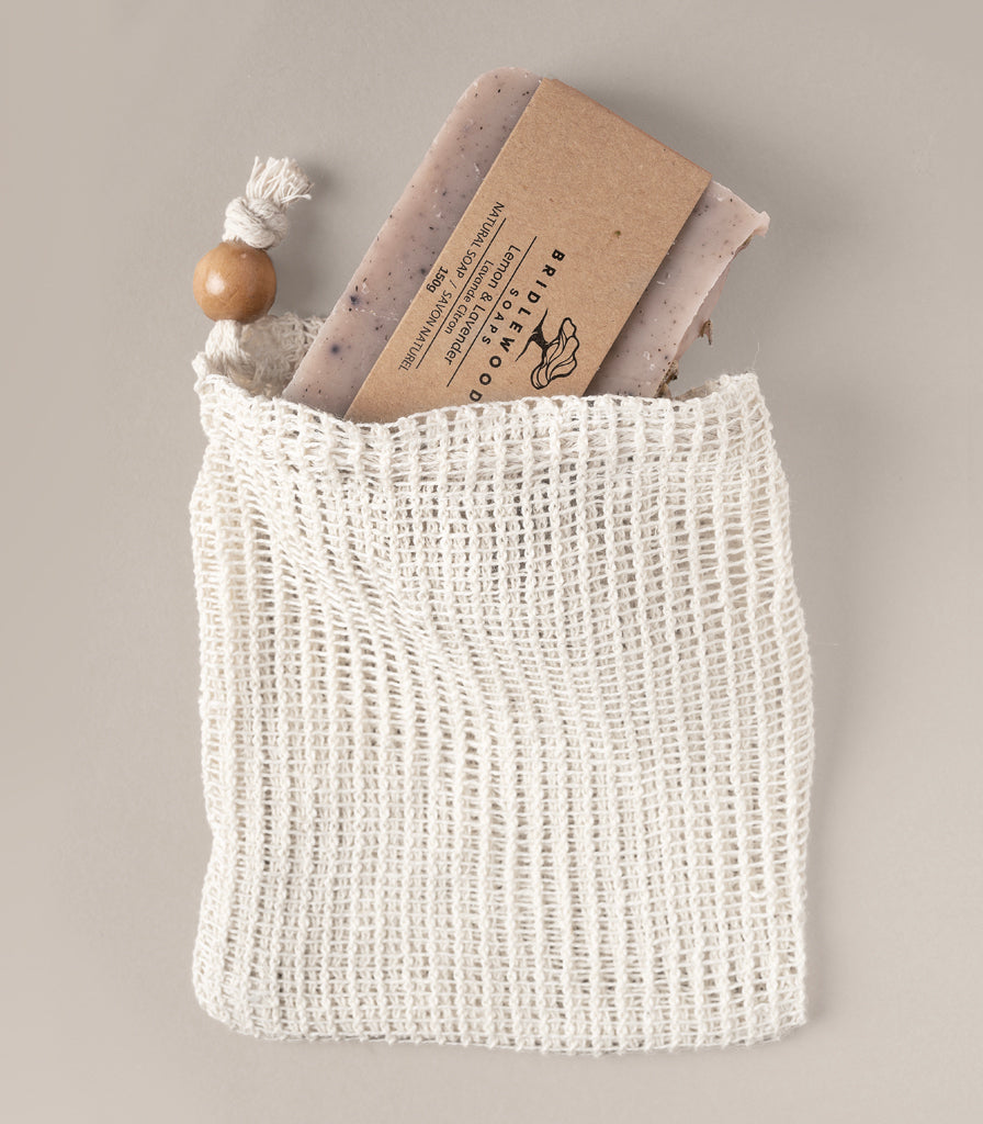 Ramie Soap Saver Pouch