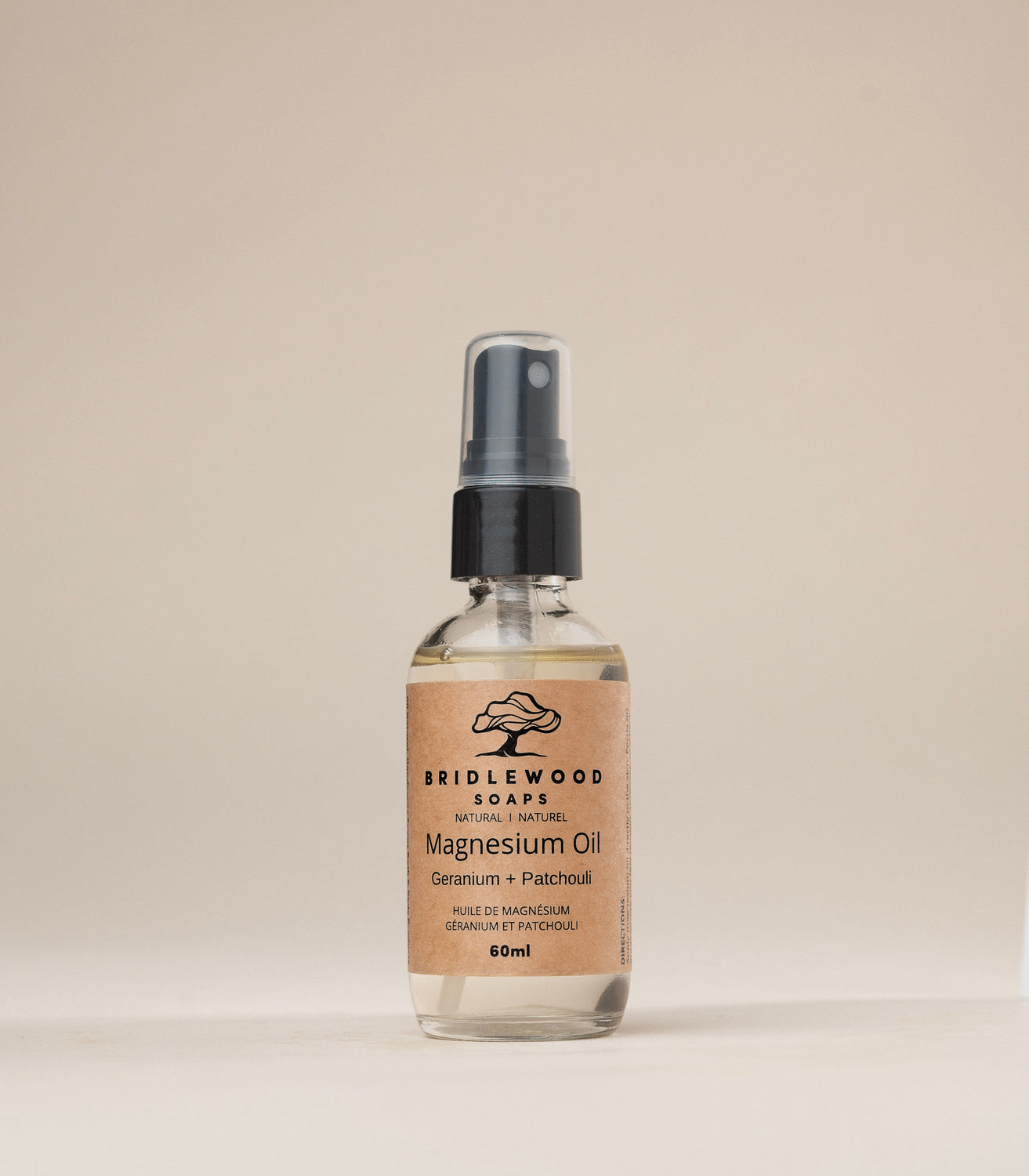 Geranium + Patchouli Magnesium Oil