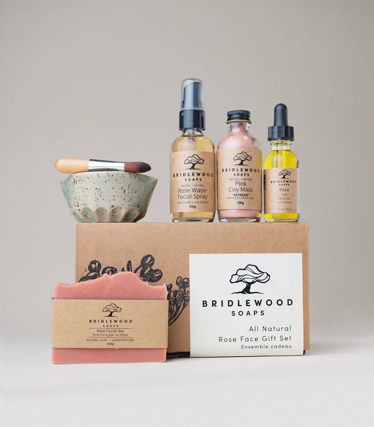 Rose Face Care Set