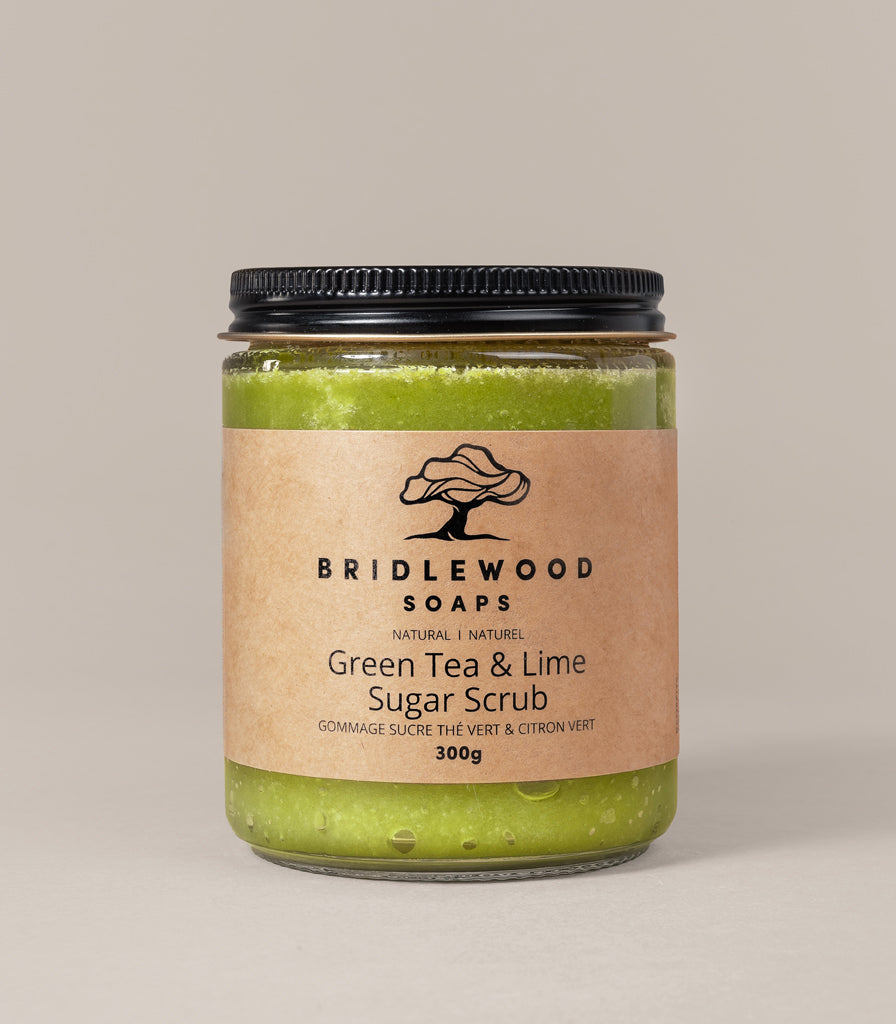 Green Tea & Lime Body Scrub - Sugar