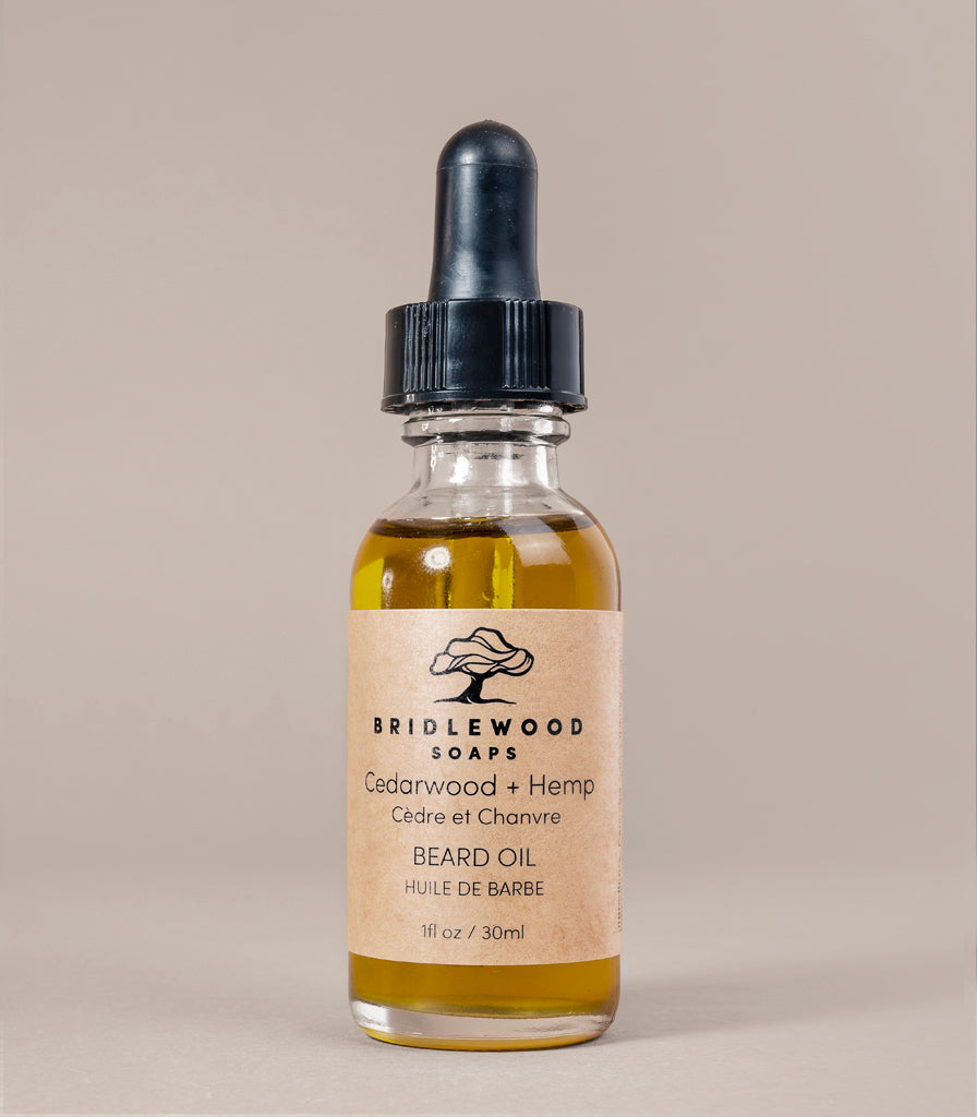 Cedarwood + Hemp Beard Oil