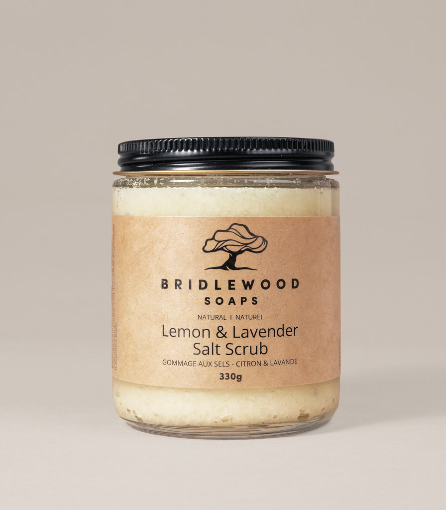 Lemon &amp; Lavender Body Scrub - Salt