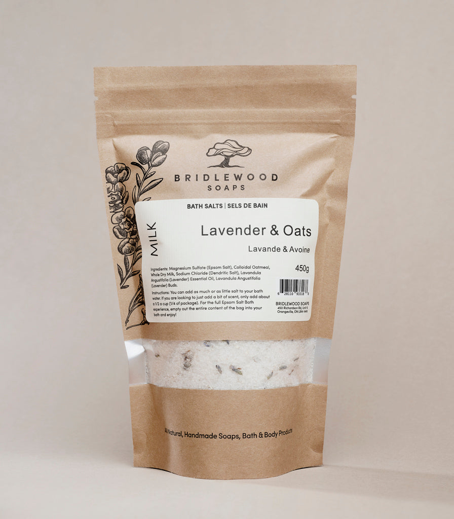 Milk - Lavender &amp; Oats Bath Salts