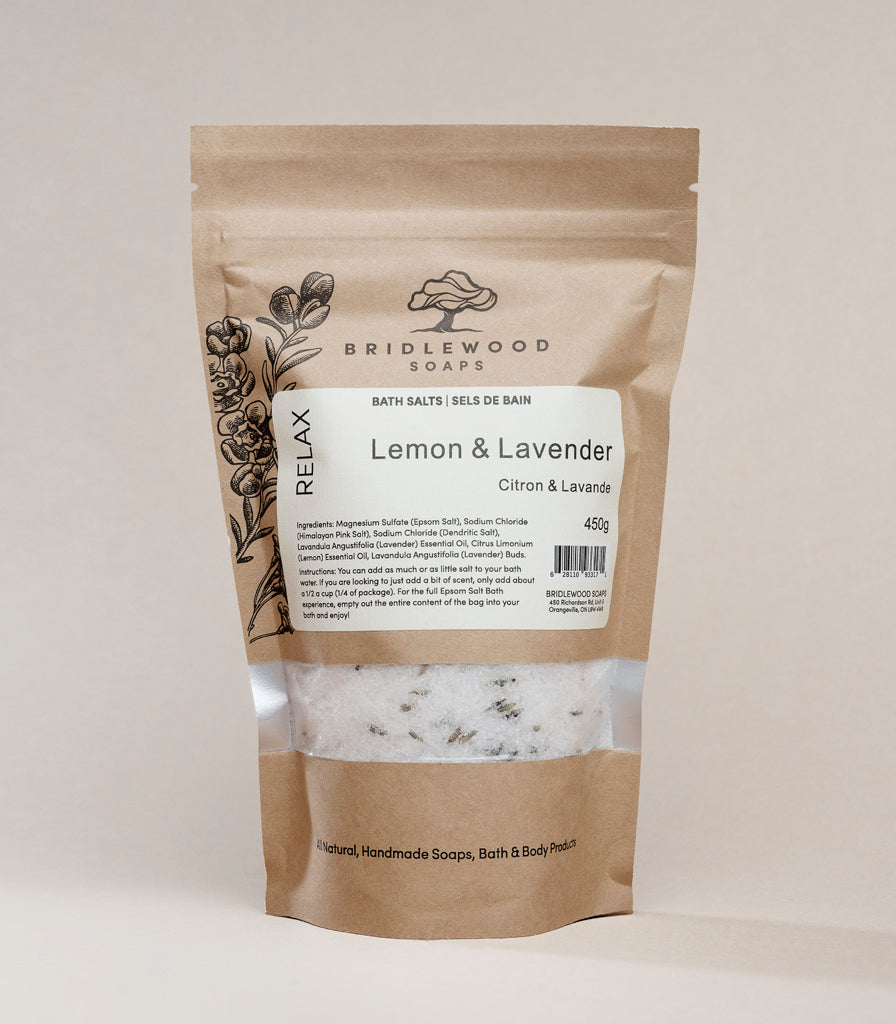 Relax - Lemon & Lavender Bath Salts